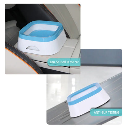 Anti-splash Water Bowl For Pets 1L Large Capacity Drinker