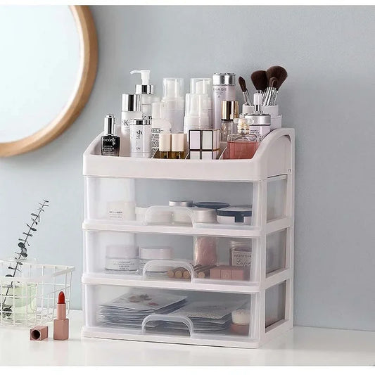 Make Up Case Container Box Makeup Organiser Drawers