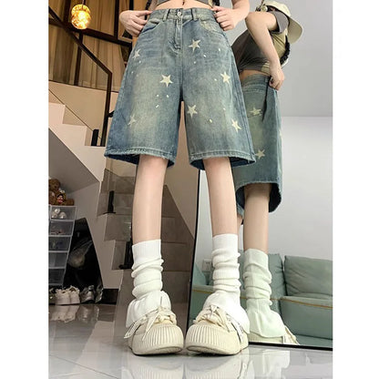 American Style Vintage Women's Short Jeans