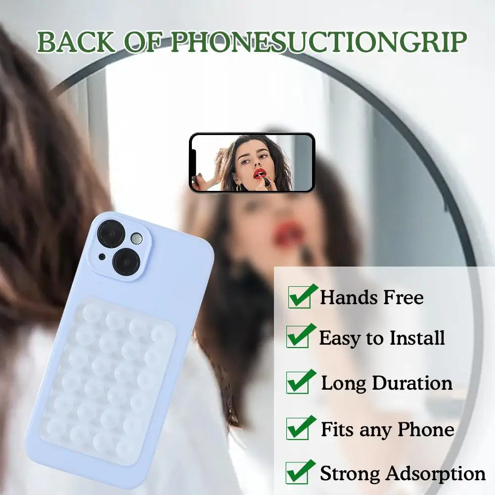 5pcs Strong Grip Phone Holder Adhesive Silicone