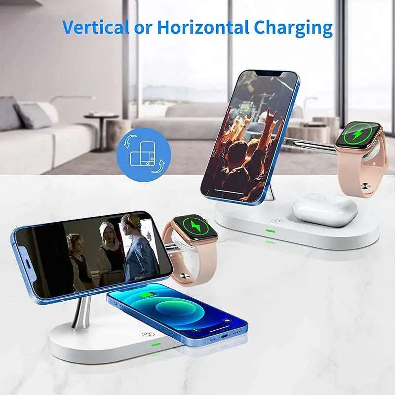 3 in 1 Wireless Charger Stand Magnetic