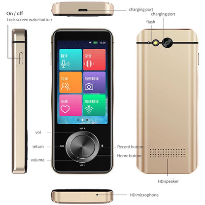 M9 Instant Voice Translator Portable Language  In Real-time