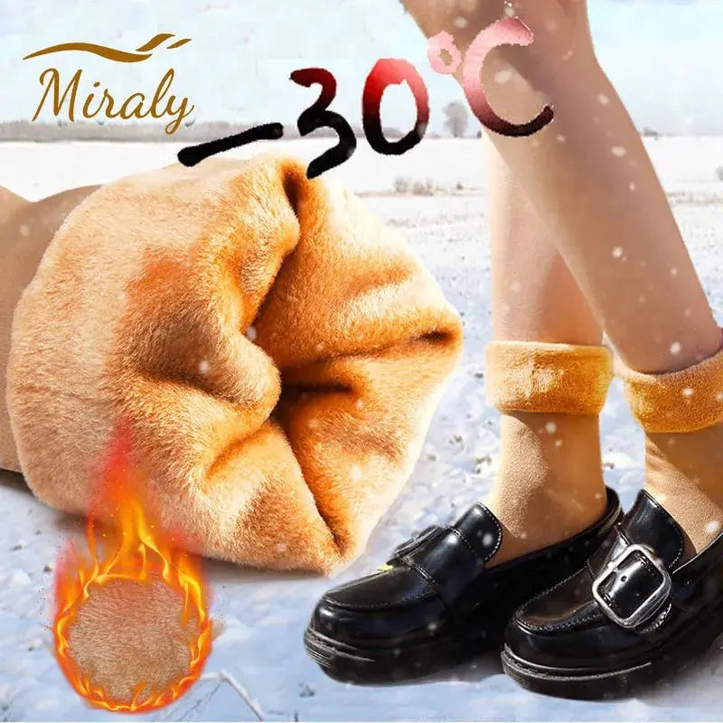 1/2/3/5/10Pairs Thermal Socks Women Winter Warm