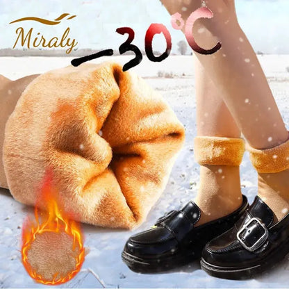 1/2/3/5/10Pairs Thermal Socks Women Winter Warm