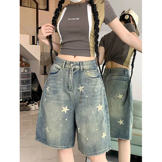 American Style Vintage Women's Short Jeans