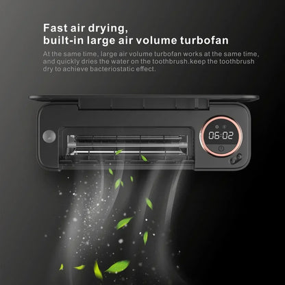 Toothbrush Razor Storage Sterilizer LED Rechargeable