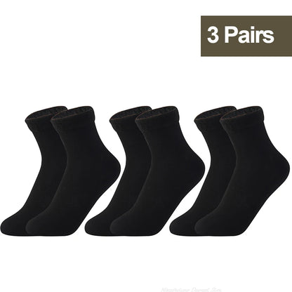 1/2/3/5/10Pairs Thermal Socks Women Winter Warm