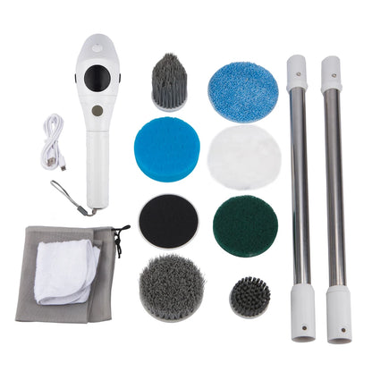 Electric Cleaning Brush 8 in 1 Multifunction Wireless Rotatable