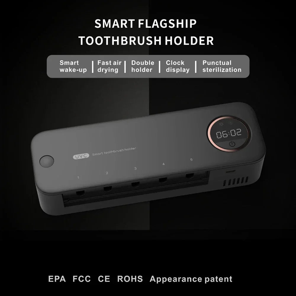 Toothbrush Razor Storage Sterilizer LED Rechargeable