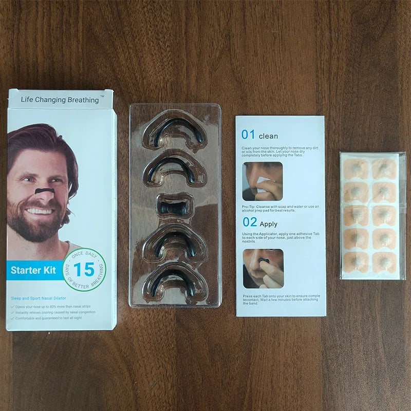 15Pairs Magnetic Nasal Strips Reduce Snoring