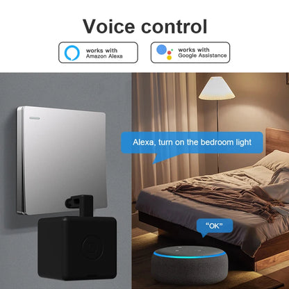 Smart Fingerbot Switch  Work With Alexa Google Home Voice Assitant
