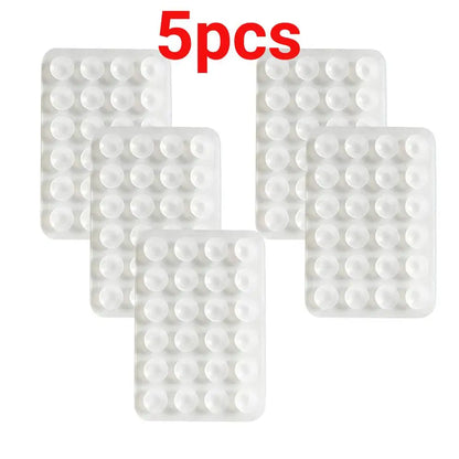 5pcs Strong Grip Phone Holder Adhesive Silicone