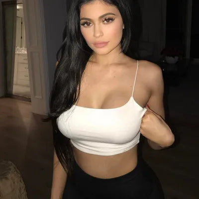 Female Fashion Sleeveless Cropped Vest