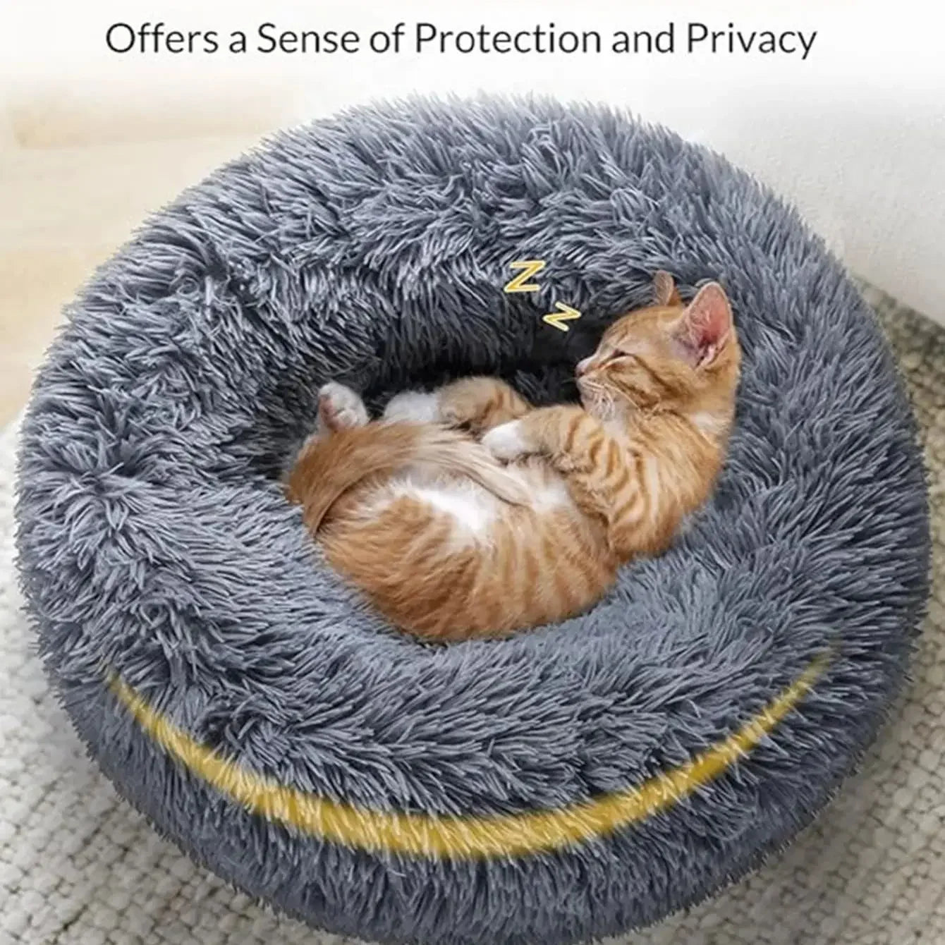 40-90cm Round Pet Bed for Large Dog Bed Super Soft